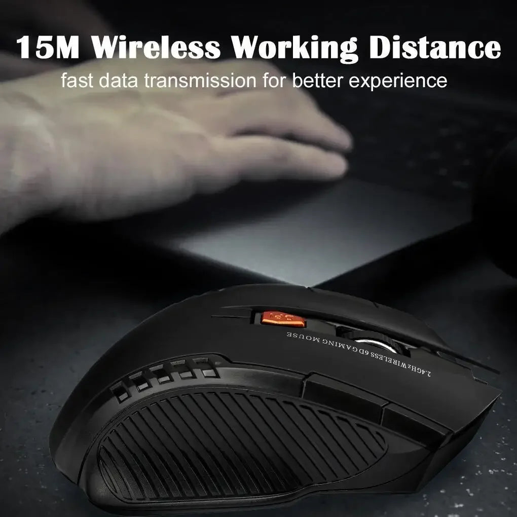 2.4G Wireless Gaming Mouse 1600DPI