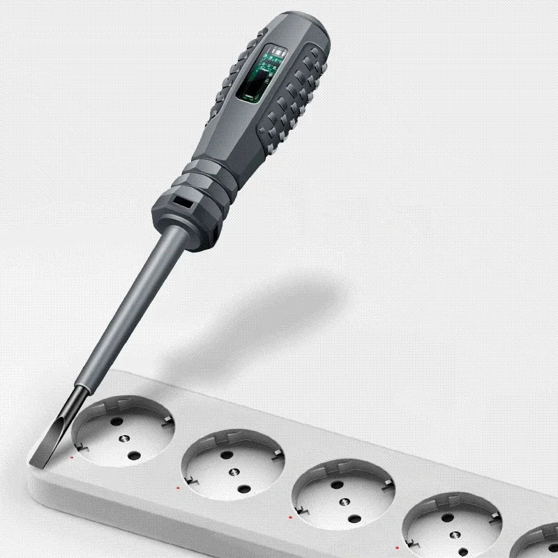 Test safely with this multifunctional electrician screwdriver!