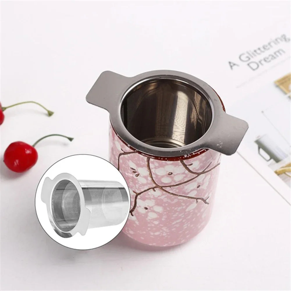 Stainless Steel Tea Infuser with Leak-Proof Lid