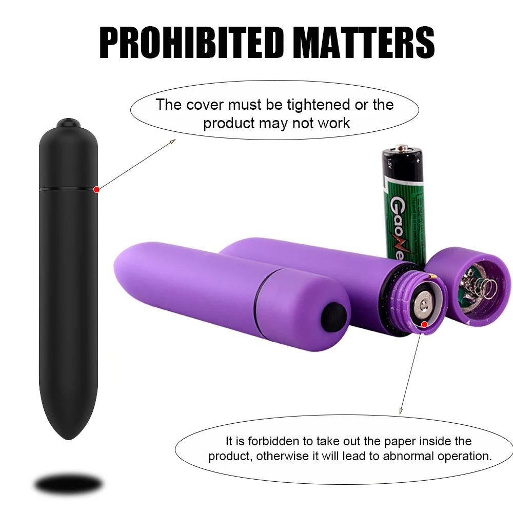 Mini Bullet Vibrator – Single-Speed Discreet Toy