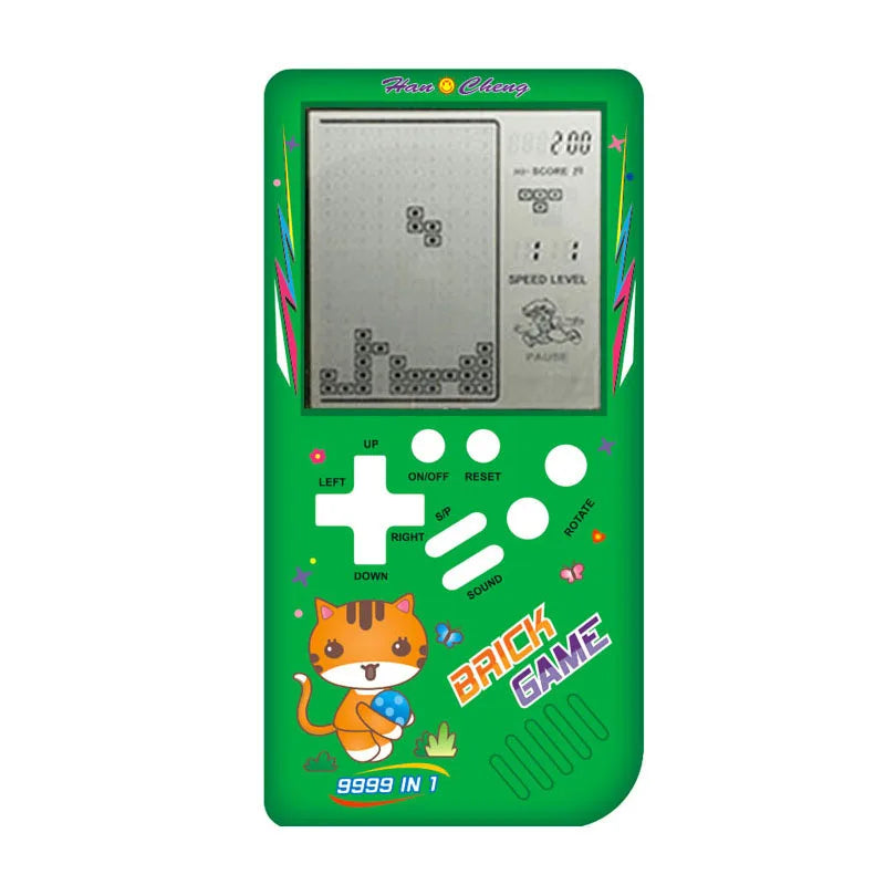 Retro Handheld Brick Game Console – Classic Fun