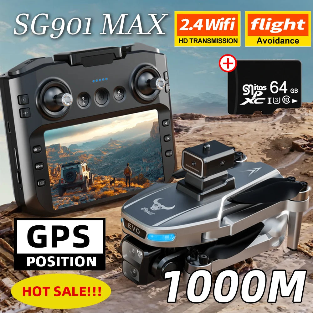 New SG901 MAX GPS Drone Professional 8K Camera Aerial FPV Brush Avoiding Obstacle