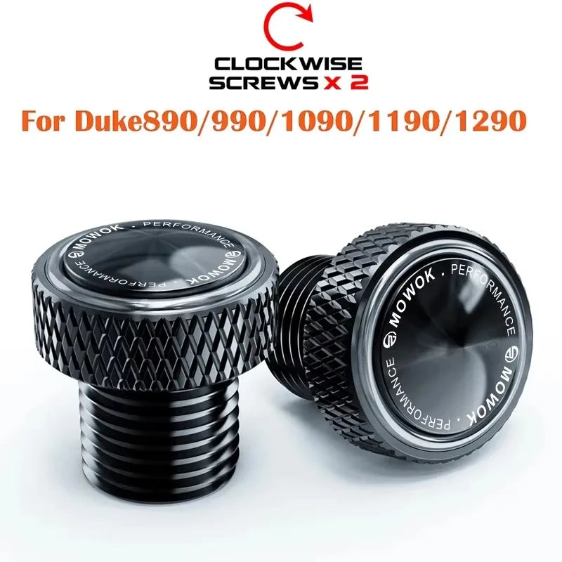 Mirror Hole Plugs M10*1.25 For KTM Duke