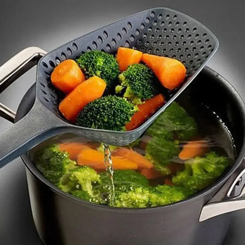 Strainer Spoon Large Funnel – Multi-Purpose Kitchen Filter Tool