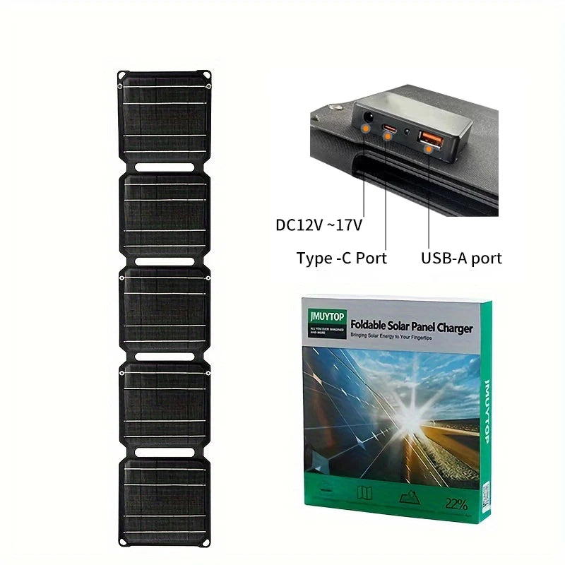 2000W Flexible Portable Solar Panel with USB Charging