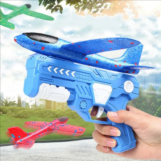 Glowing Foam Glider Launcher – Shoot, Soar & Shine Outdoors!