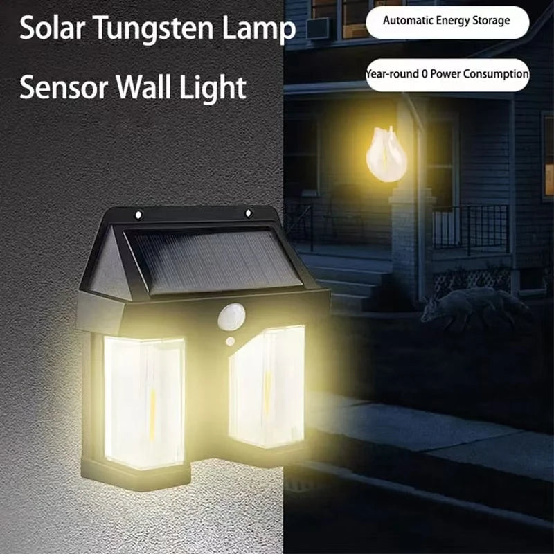 Powerful Outdoor Solar Lamp Garden Solar Powered Streetlight Outdoor Lights