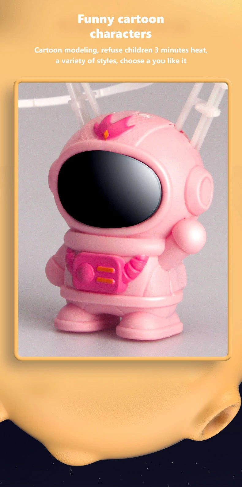 Mini Infrared Induction Flying Astronaut Toy