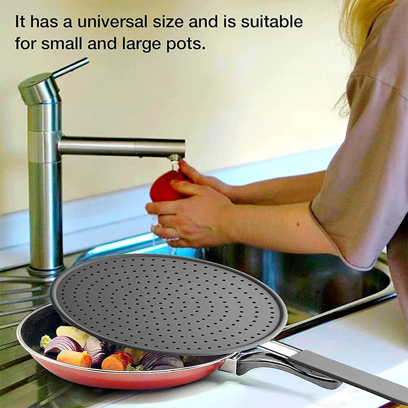 Silicone Oil Splatter Guard for Frying Pans