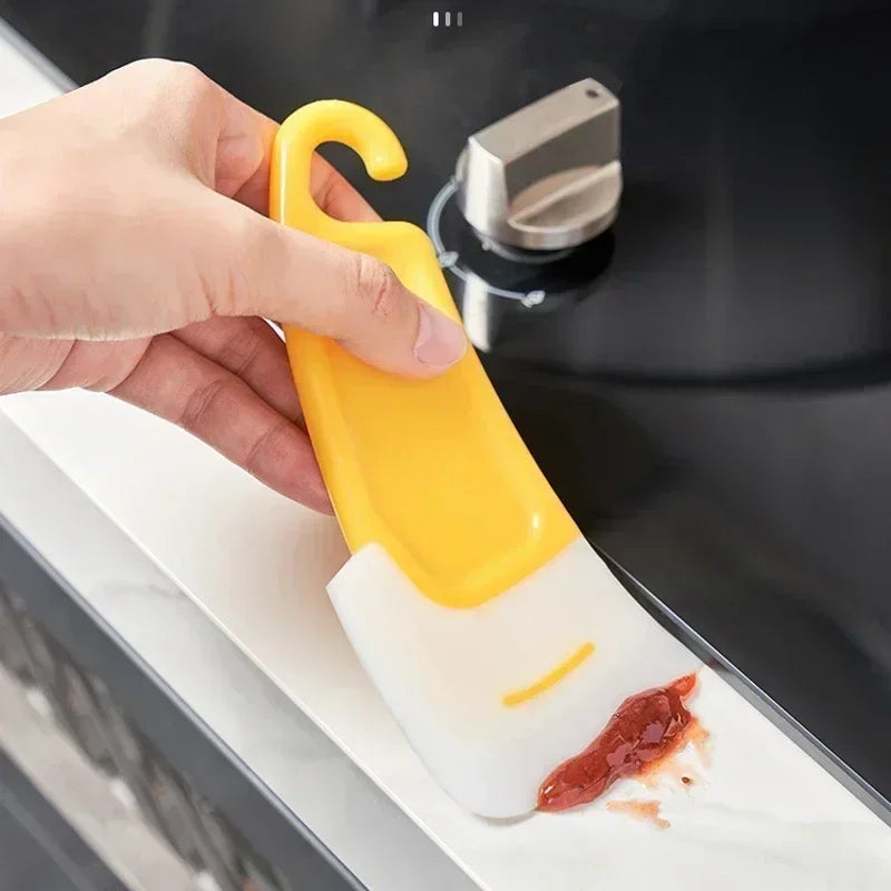 Silicone Scraper Spatula Kitchen Cleaning Tool