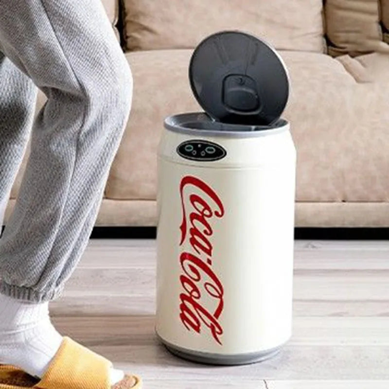 Smart Sensor Trash Can with Lid – Large Capacity
