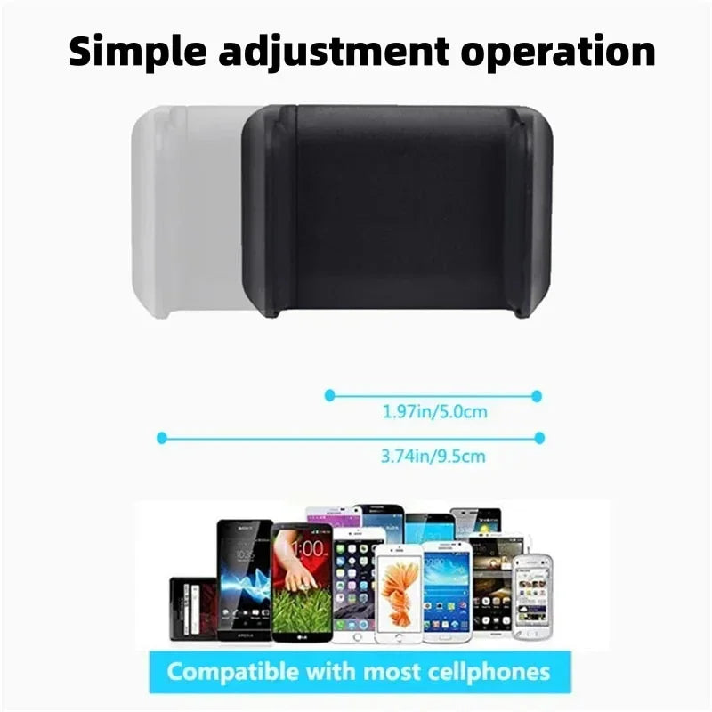 Foldable Rearview Mirror Car Phone Holder