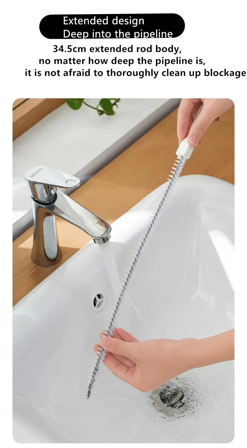Flexible Pipe Dredging Brush for Deep Drain Cleaning
