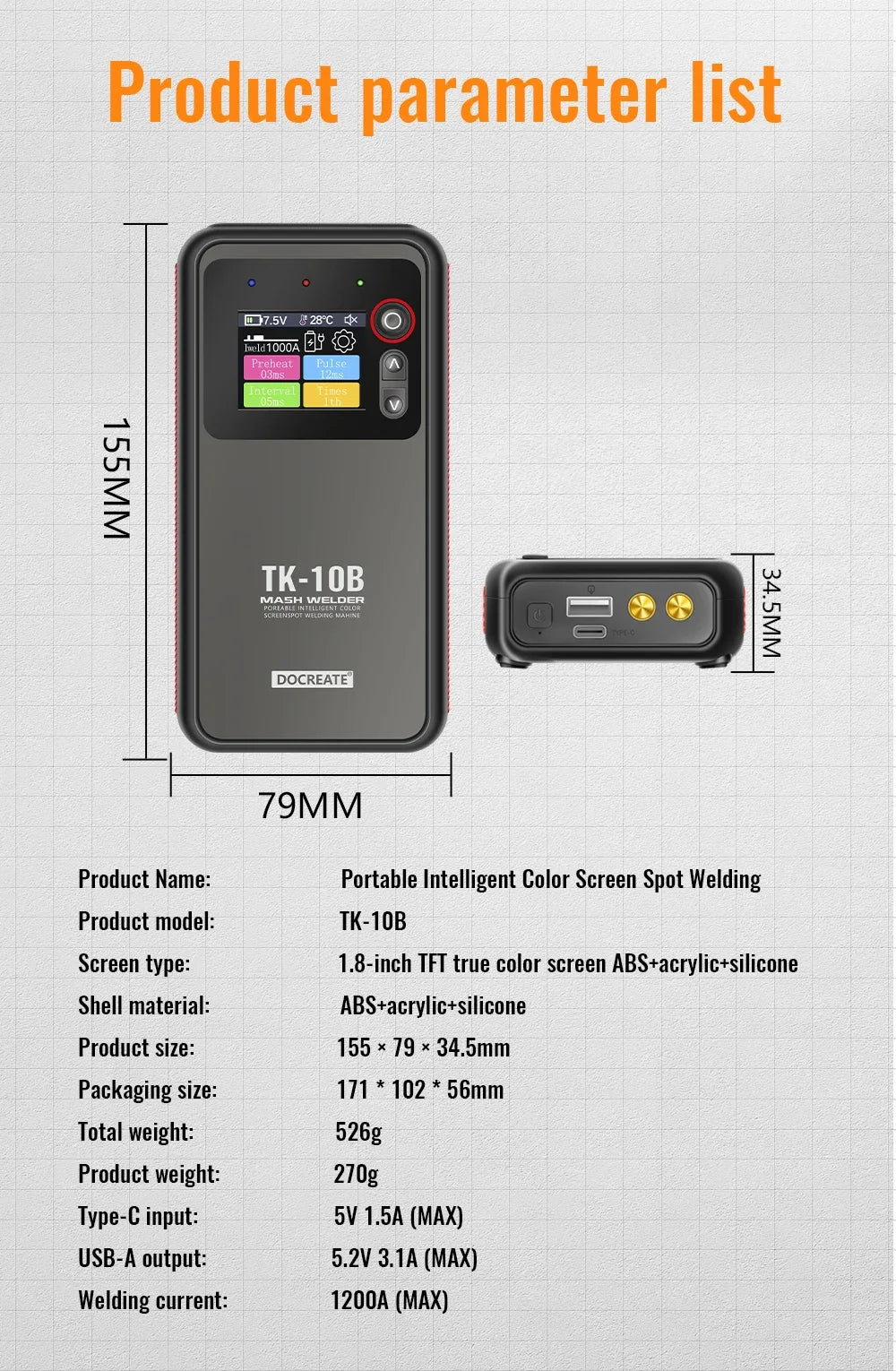 Smart Dual-Pulse Spot Welder & Power Bank