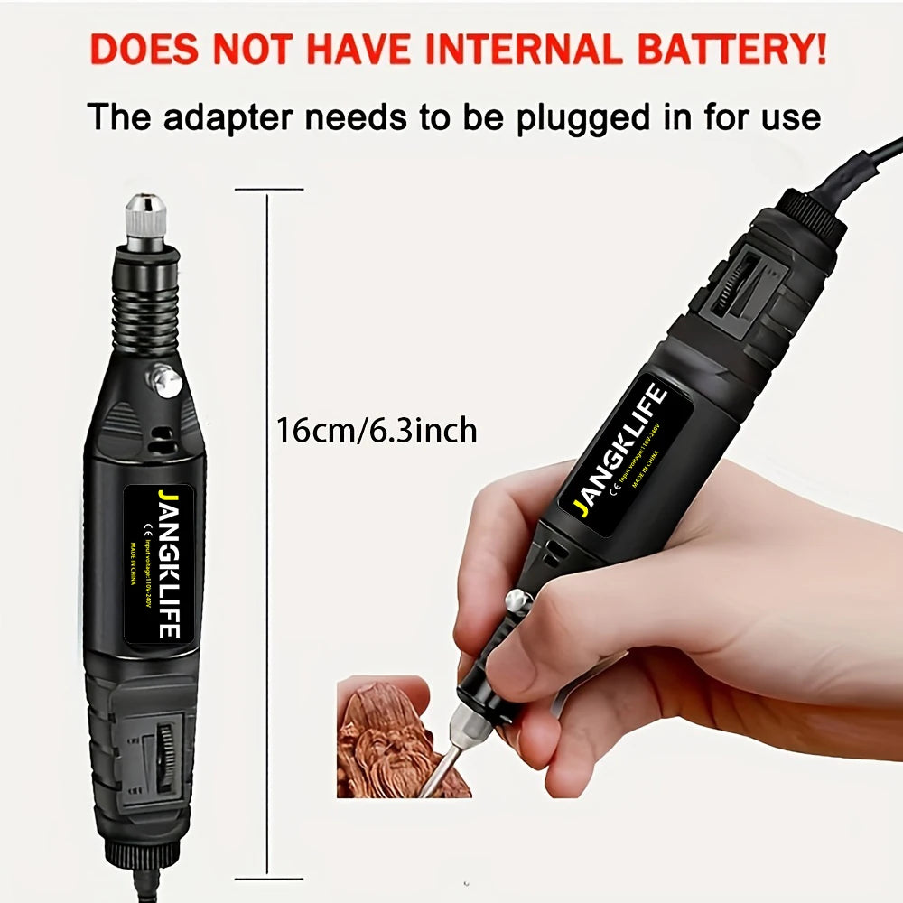 Mini Electric Engraving Pen – Precision Rotary Tool Kit