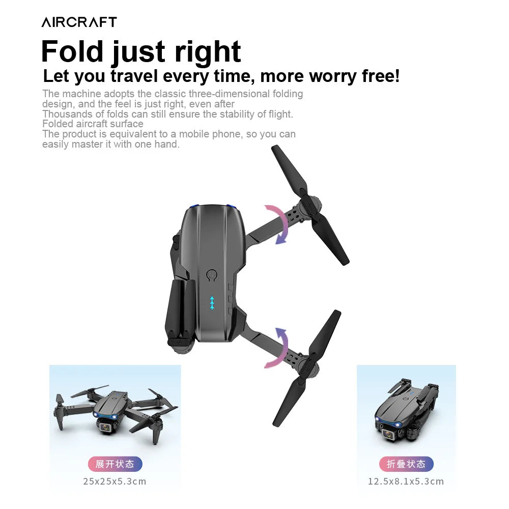 E99 Pro Drone Quadcopter Remote Control Handle Four Axis