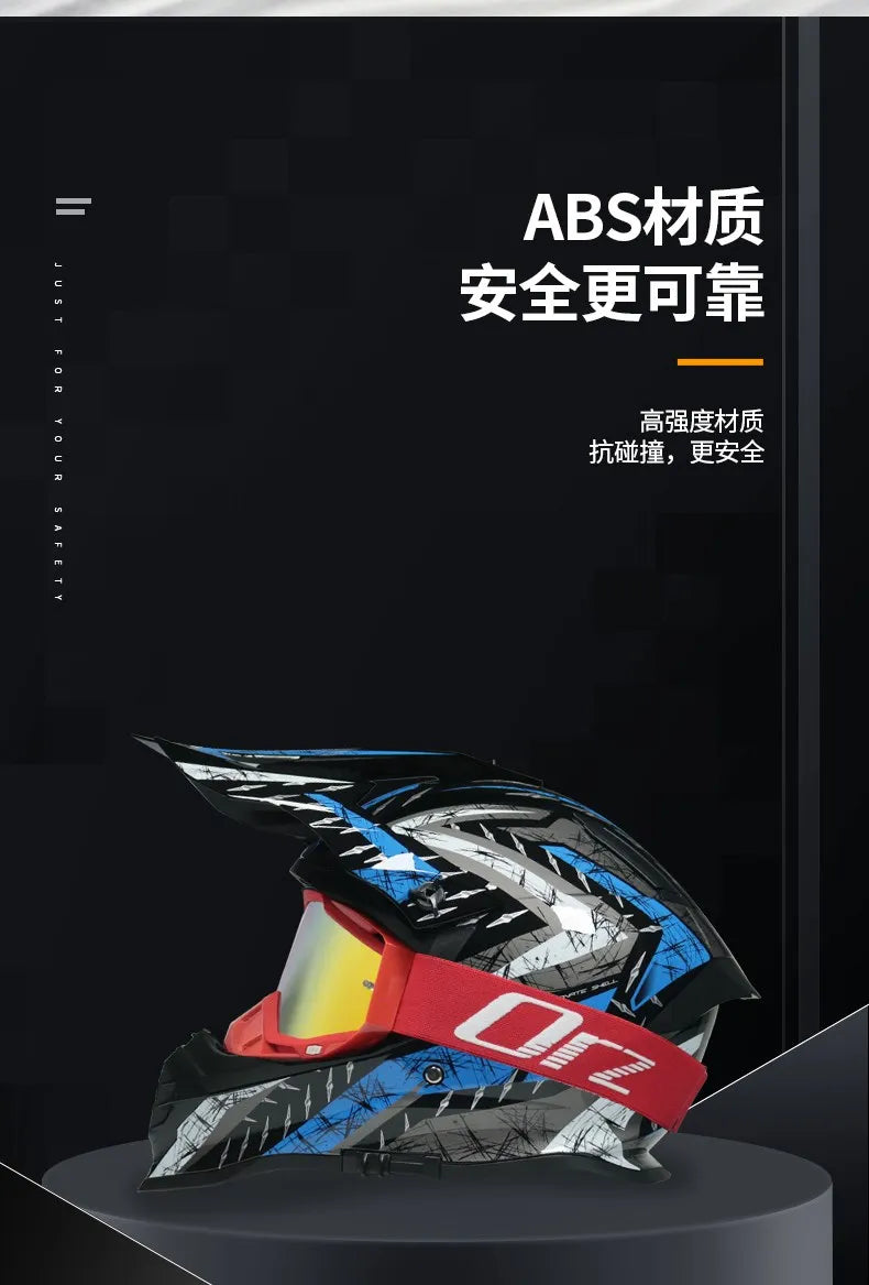 Motorcycle ATV Motocross Off-Road Racing Helmet