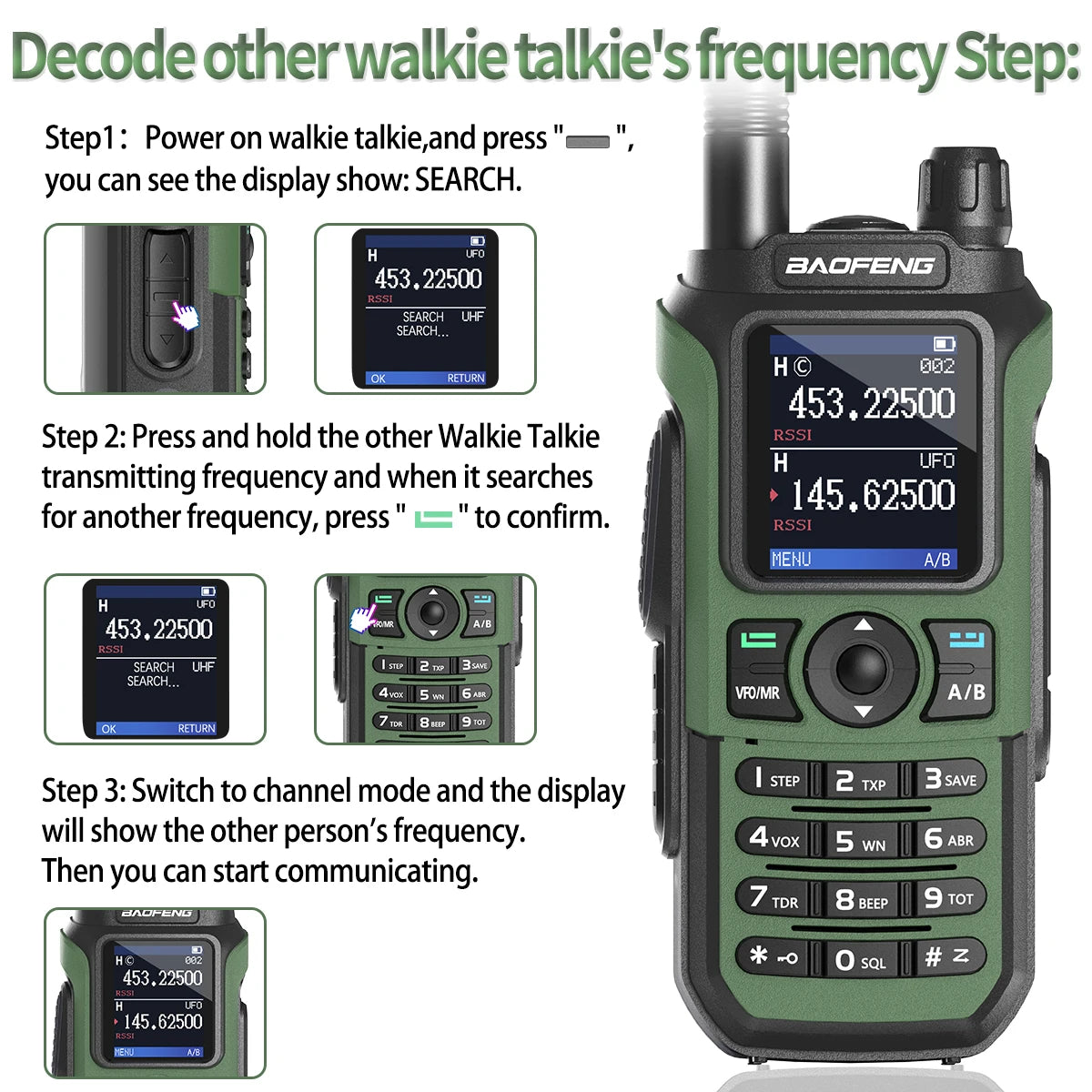 Baofeng UV-21 Pro V2 Waterproof Long-Range Radio