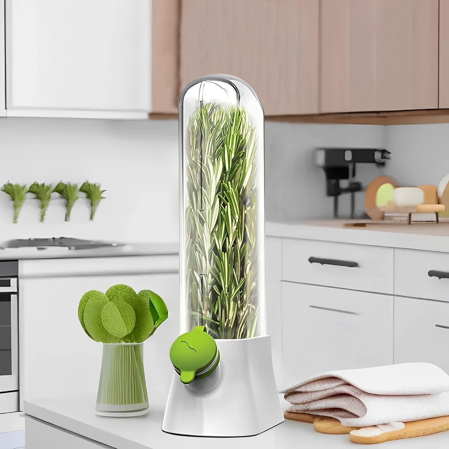 Herb Saver Pod – Fresh Keeper for Refrigerator