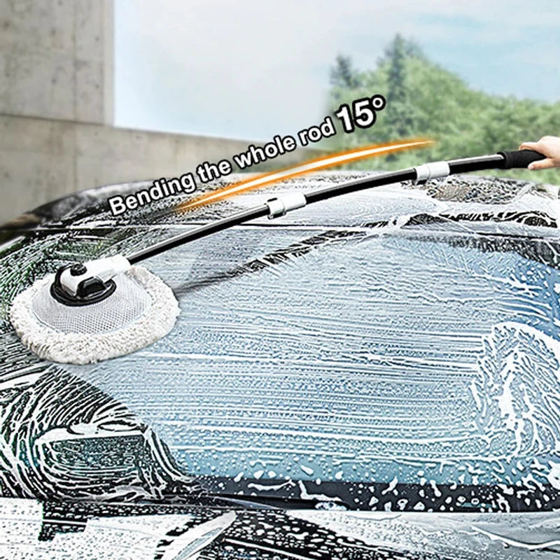 Telescopic Car Wash Mop – Reach Every Inch, Scratch-Free!