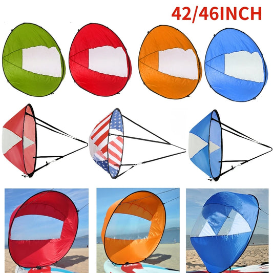 Foldable Kayak Wind Sail for SUP & Canoe