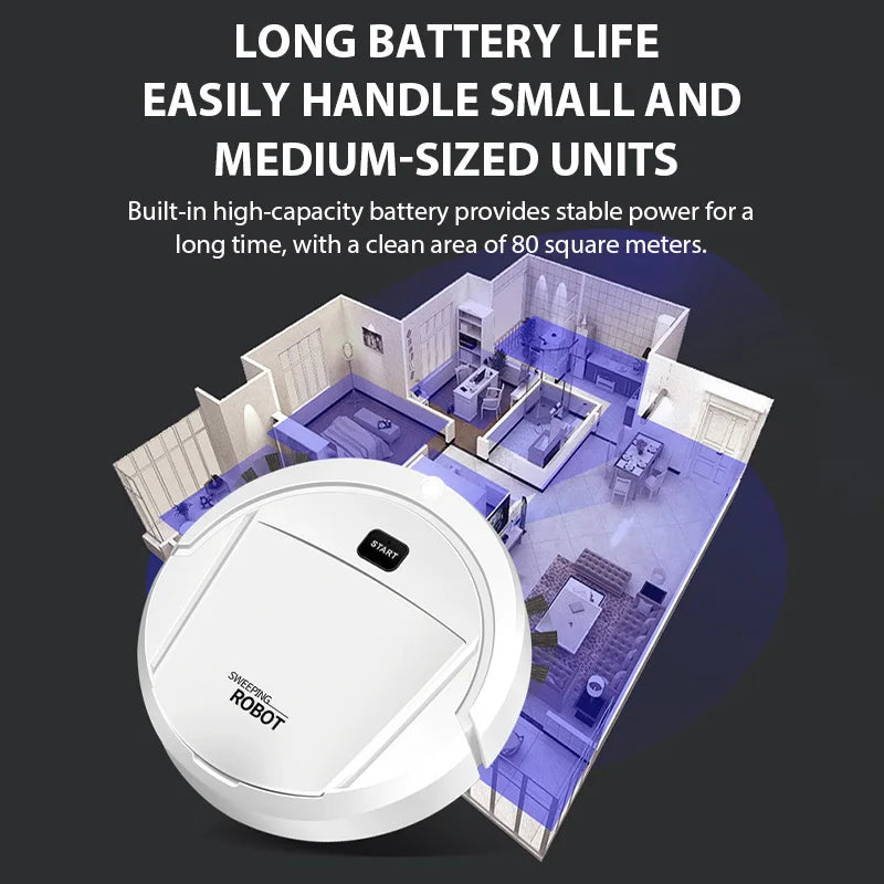 Smart Robot Vacuum Cleaner – Dry & Wet