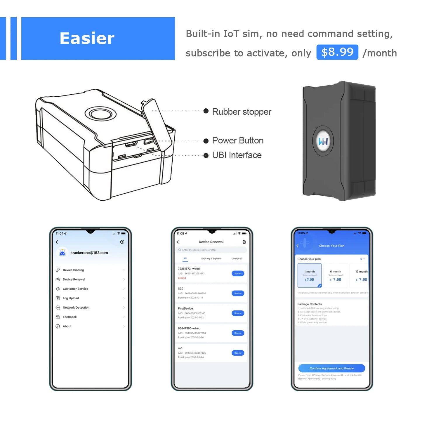 No-SIM GPS Tracker – Accurate Vehicle Location Anywhere