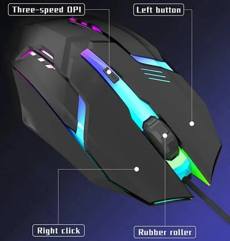 Ergonomic Gaming Mouse – Precision Meets Comfort!