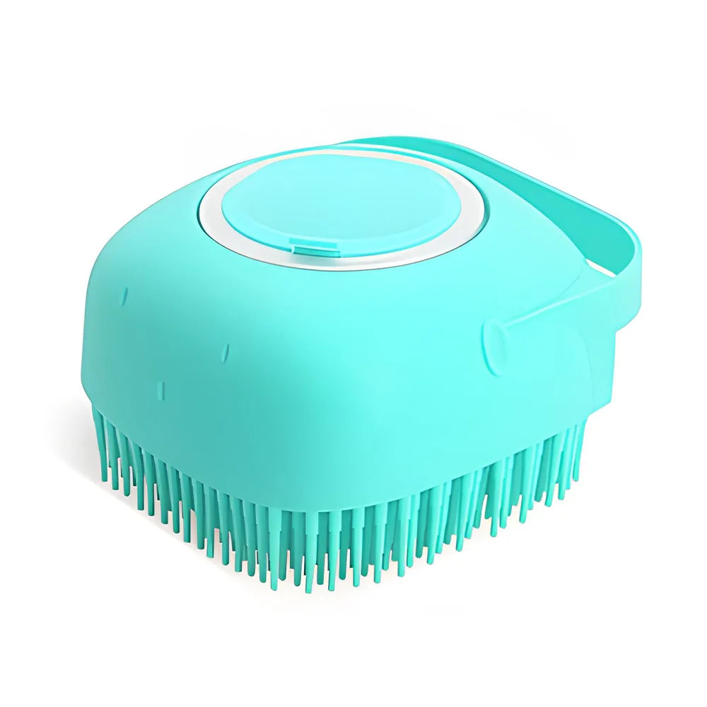 Bathroom Puppy Big Dog Cat Bath Massage Gloves Brush