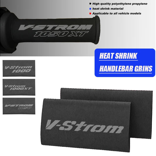 Heat Shrink Handlebar Grips for Suzuki V-Strom 650/1000/1050