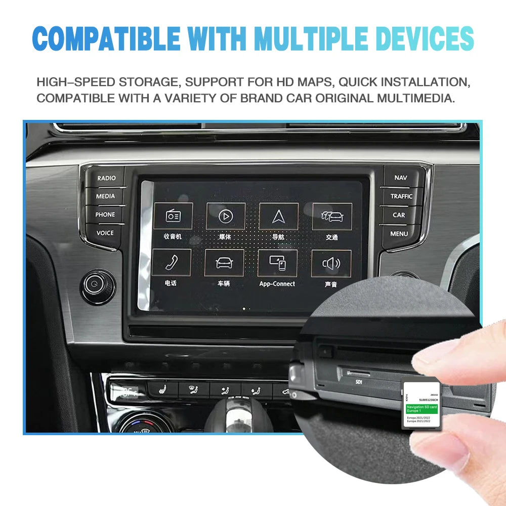 2025 EU Sat Nav SD – Mercedes Garmin GPS Upgrade