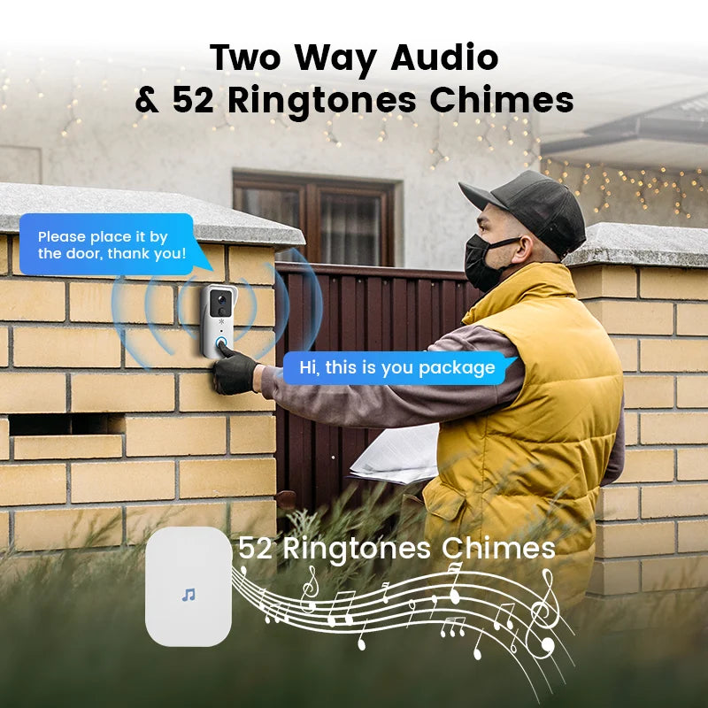 Tuya 5G WiFi Smart Video Doorbell