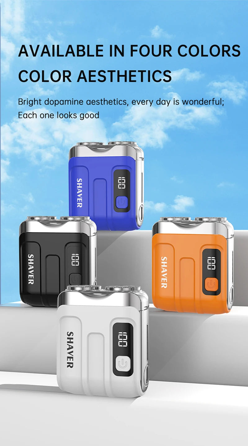 Electric Smart Shaver with Digital Display