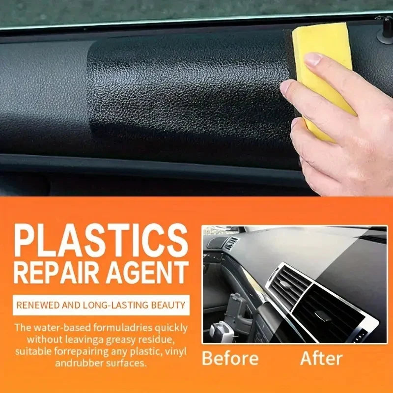 Car Plastic Refurbish & Coating Agent – Interior Shine Restorer