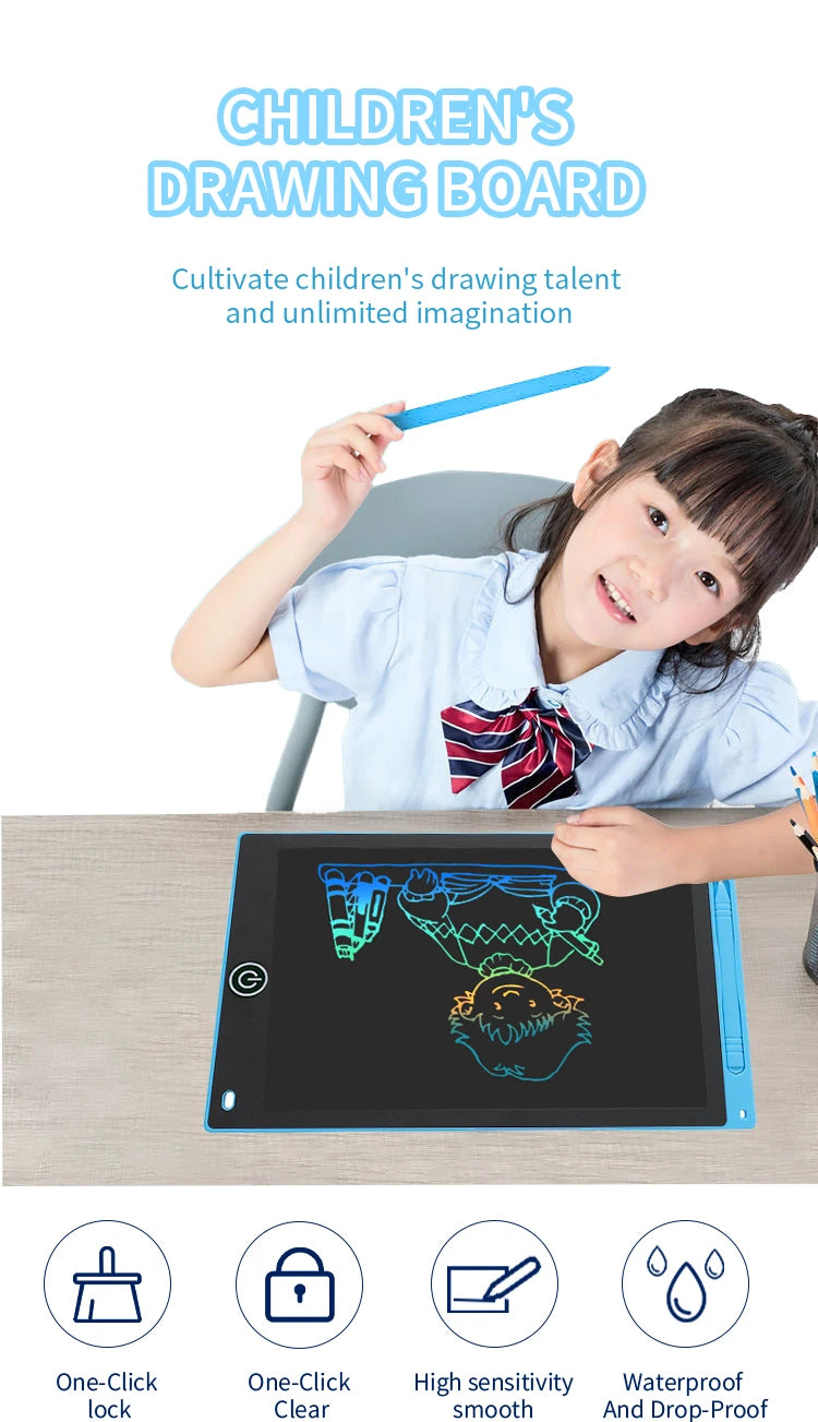8.5” LCD Writing Tablet – Endless Drawing & Learning Fun!