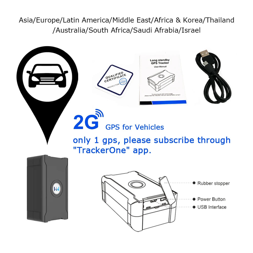 Protect your assets with this 5m accuracy GPS tracker!