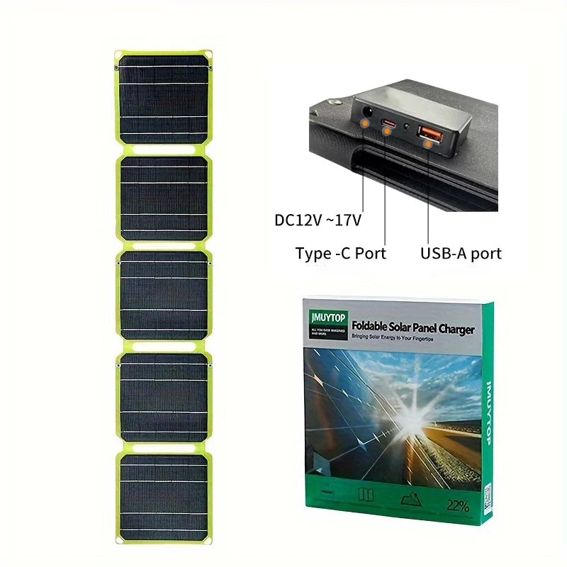 2000W Flexible Portable Solar Panel with USB Charging