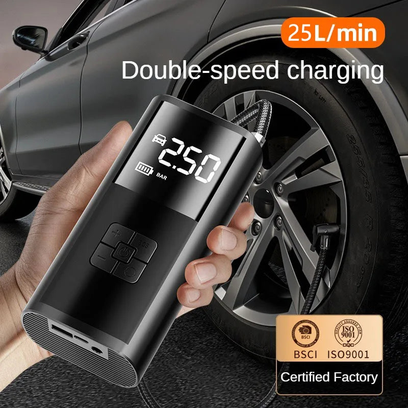 Wireless Car Air Pump 150PSI Multi-Purpose Inflator