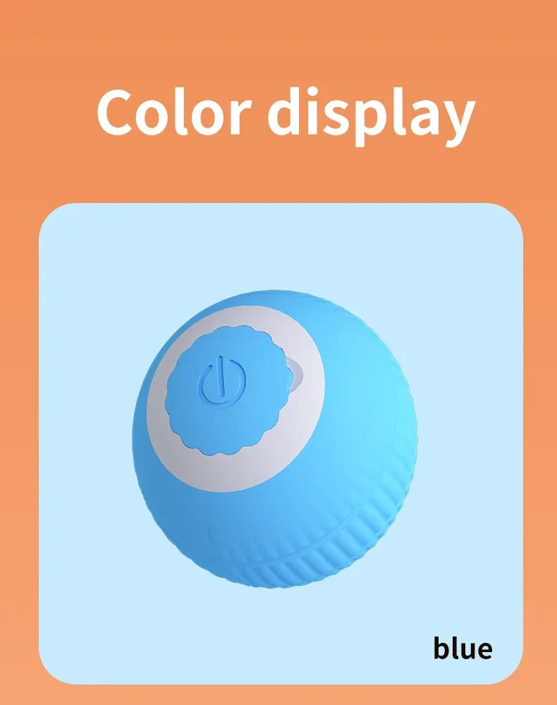 Smart Rolling Cat Toy Ball USB Rechargeable