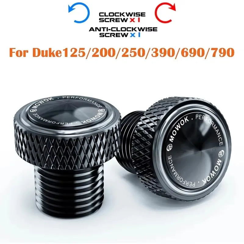 Mirror Hole Plugs M10*1.25 For KTM Duke