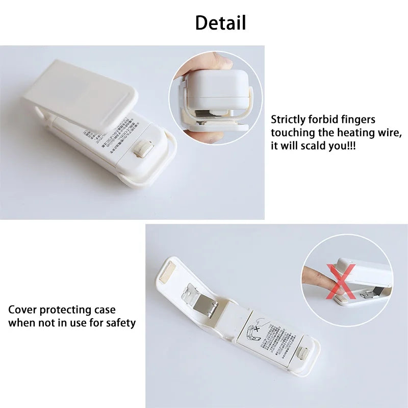 Mini Heat Bag Sealer – Portable Food Packaging Machine