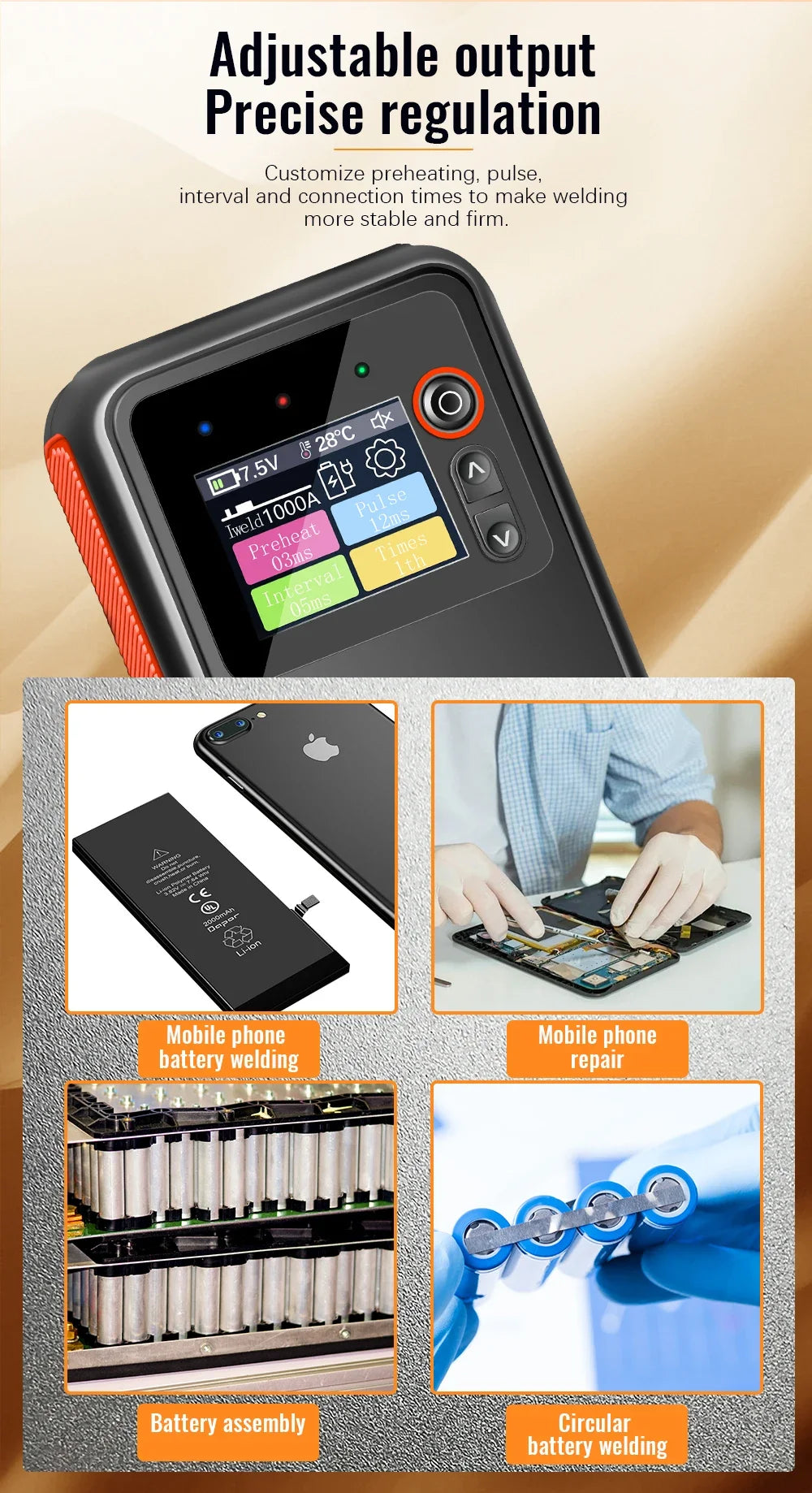 Smart Dual-Pulse Spot Welder & Power Bank
