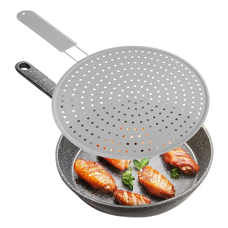 Silicone Oil Splatter Guard for Frying Pans