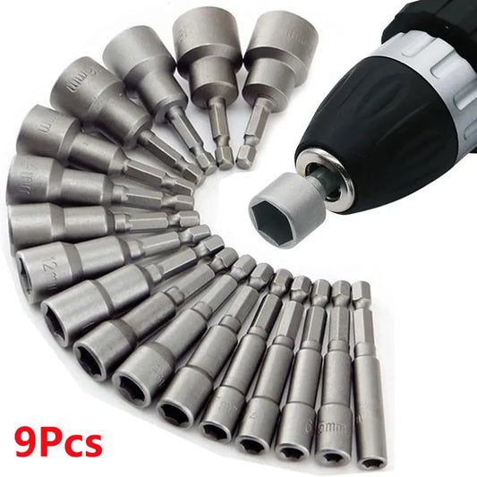 9-Piece Hex Nut Driver Set – Power in Every Turn!