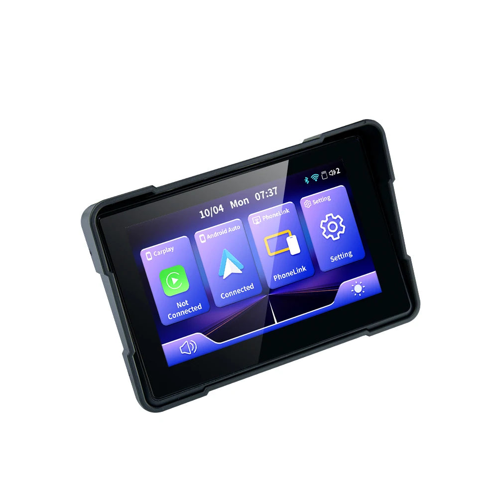 EKIY 5″ Wireless CarPlay & Android Auto GPS Display