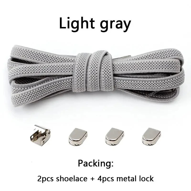 No-Tie Elastic Shoelaces for Kids & Adults - Clickilix