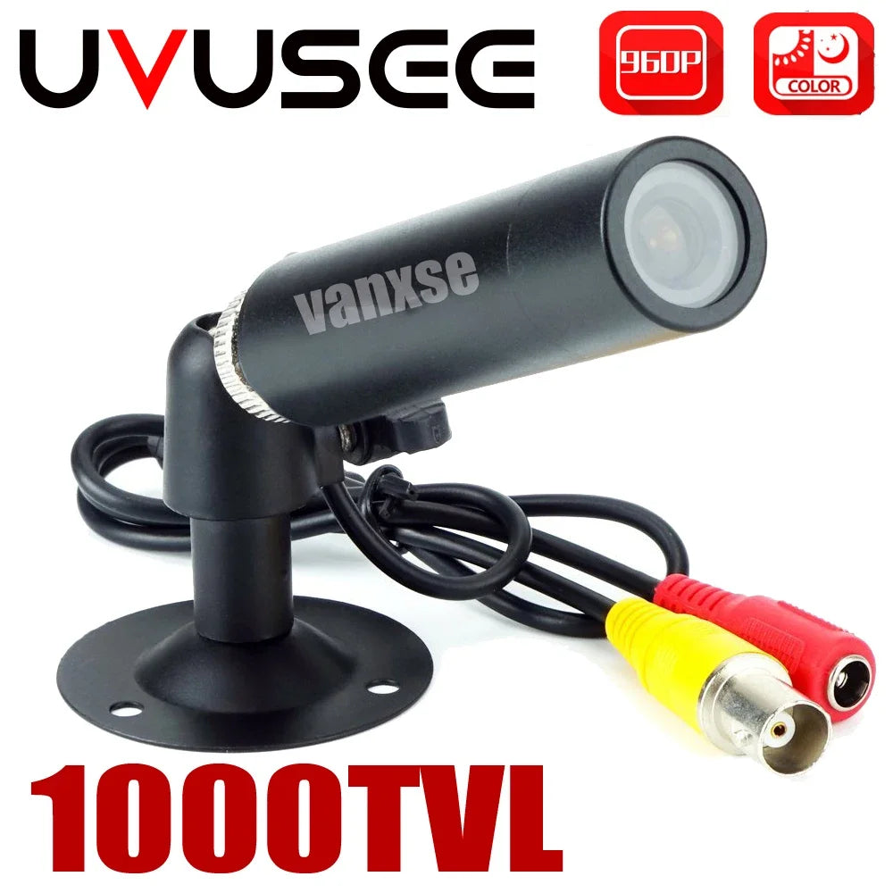 Uvusee 1000TVL Mini Bullet CCTV Security Camera