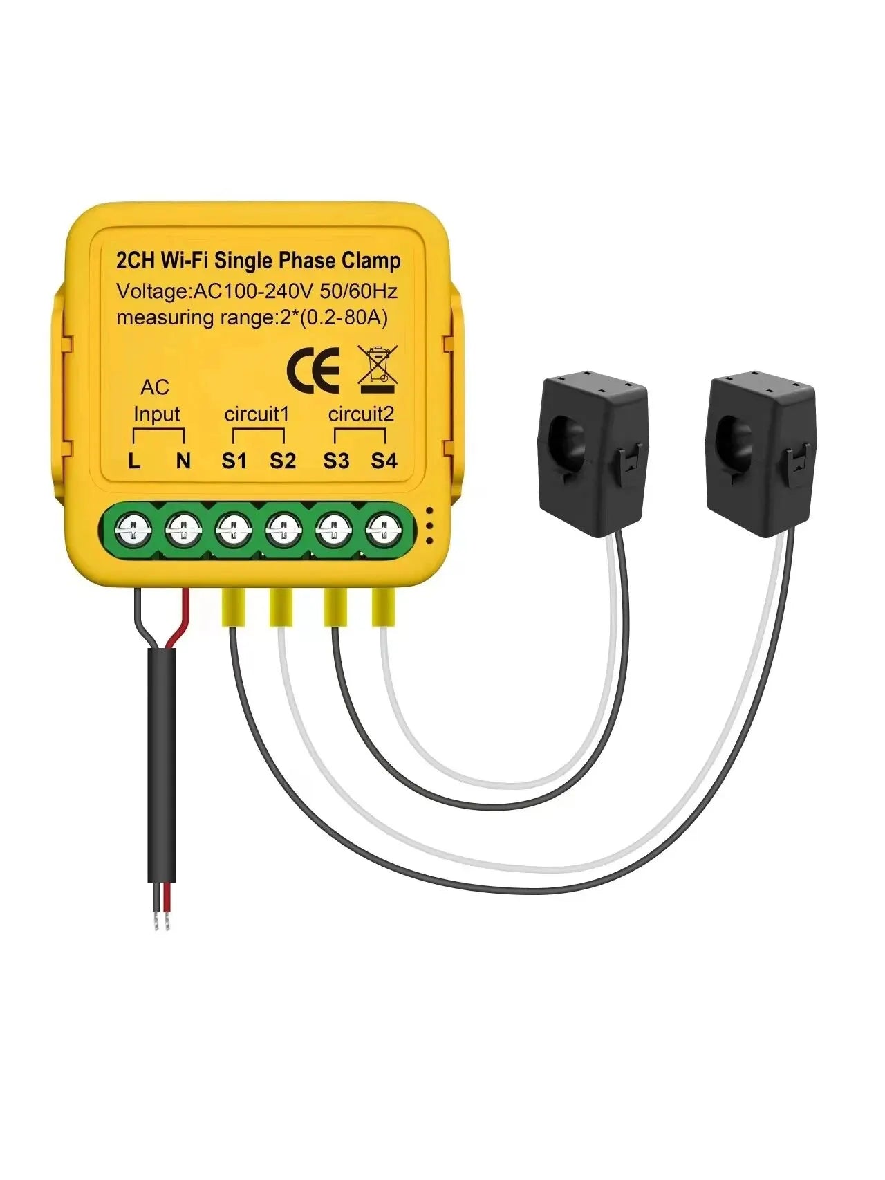 Smart WiFi Energy Meter & KWH Monitor