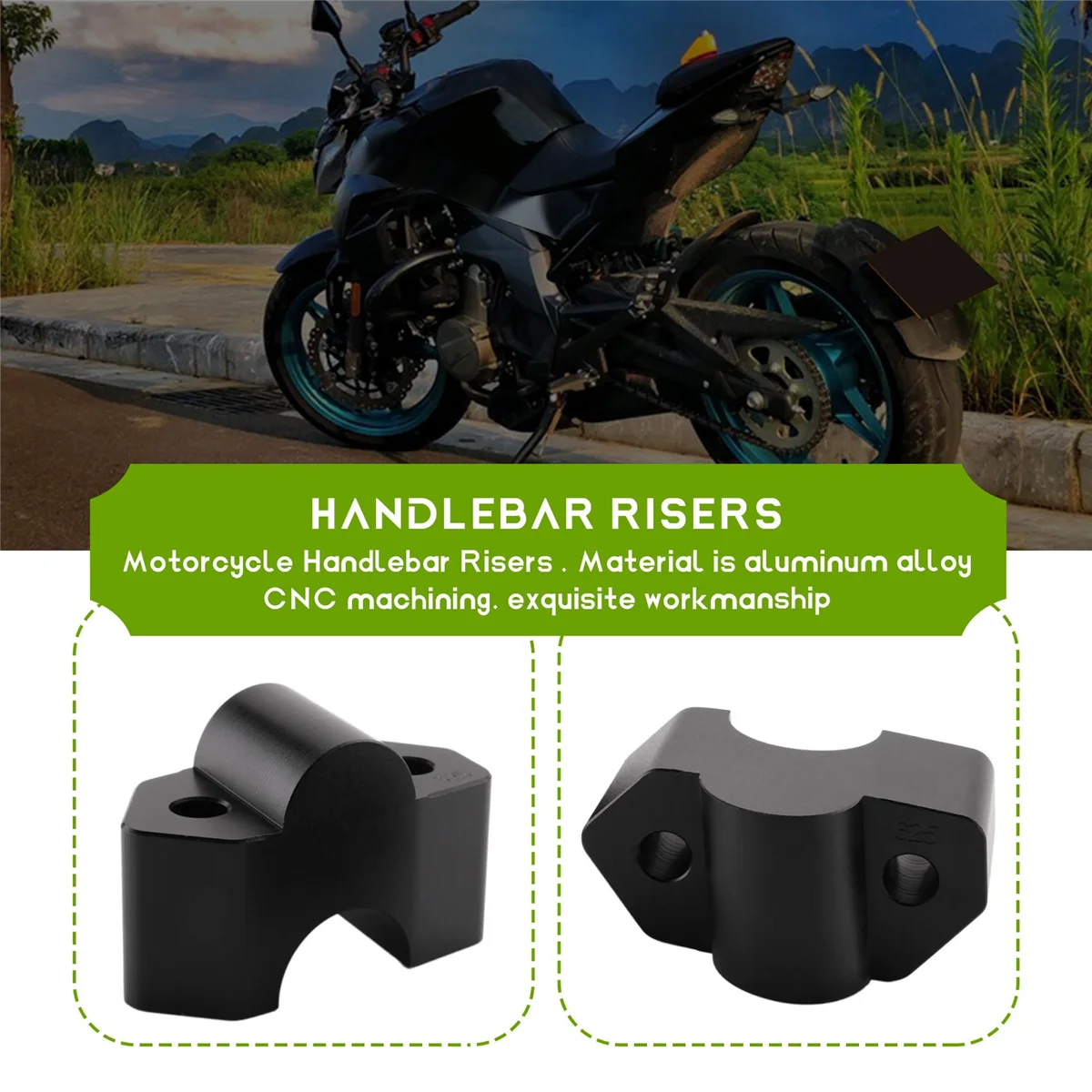 Handlebar Risers for CFMOTO 650MT CF 650
