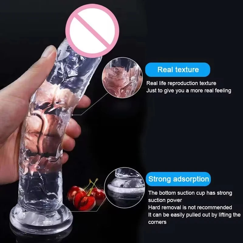 Realistic Suction Cup Dildo for Women